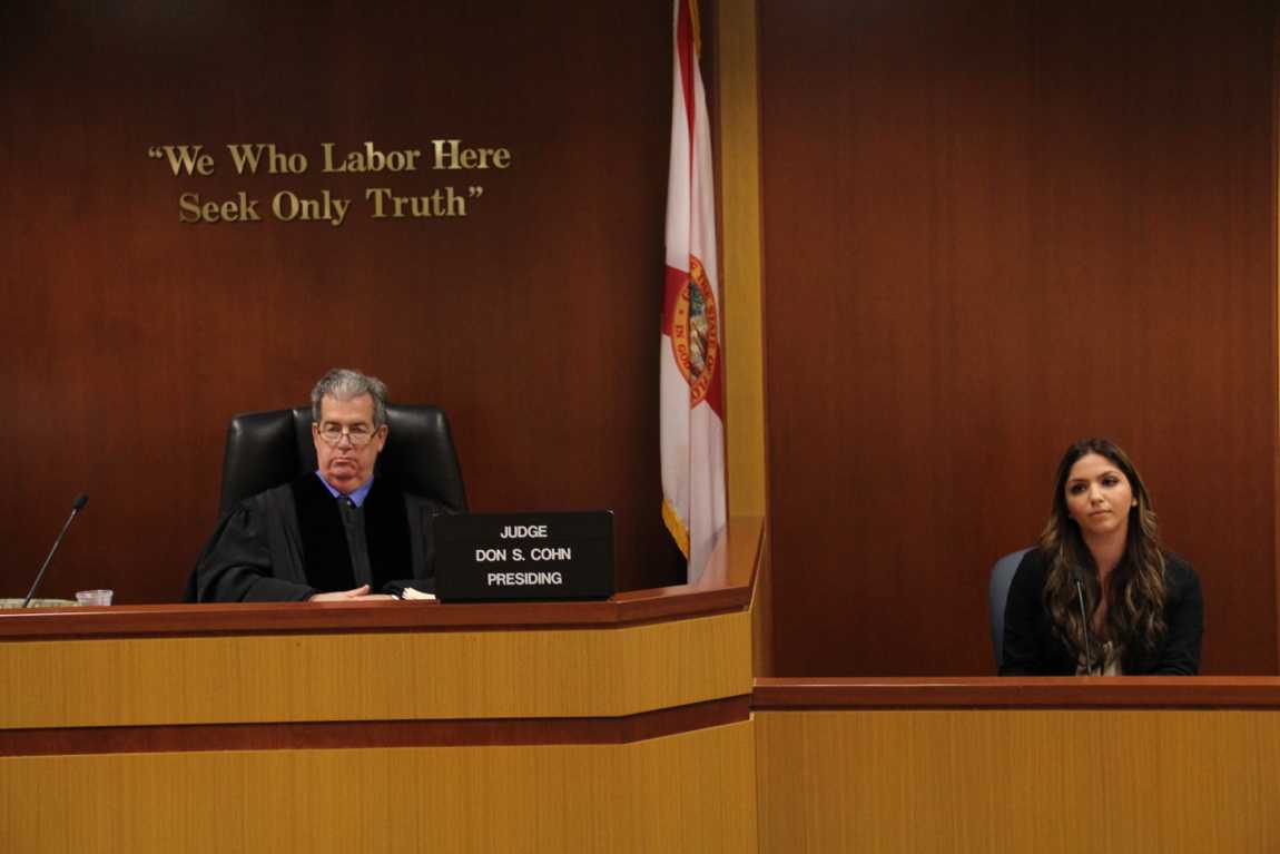 Law Students Attend Mock Trial