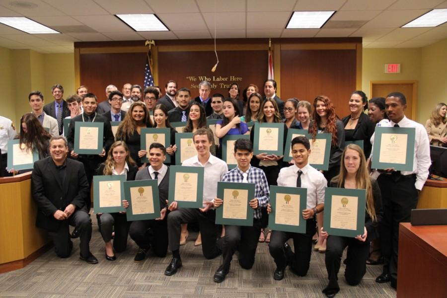 Law Students Attend Mock Trial