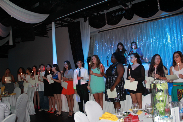 First Ever NSHS Member Induction