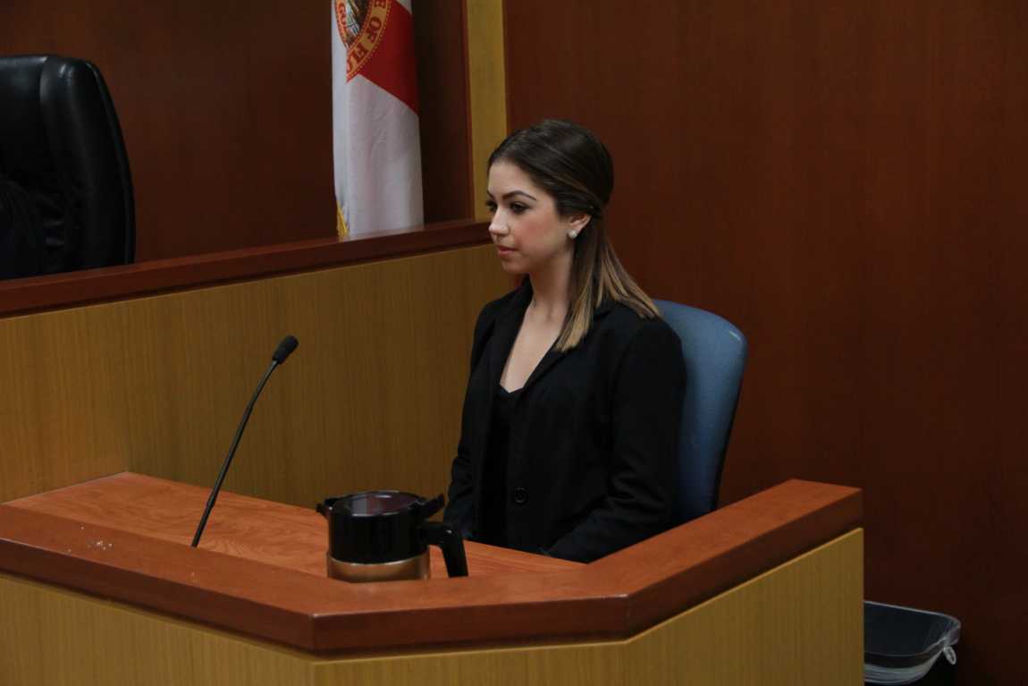Law Students Attend Mock Trial