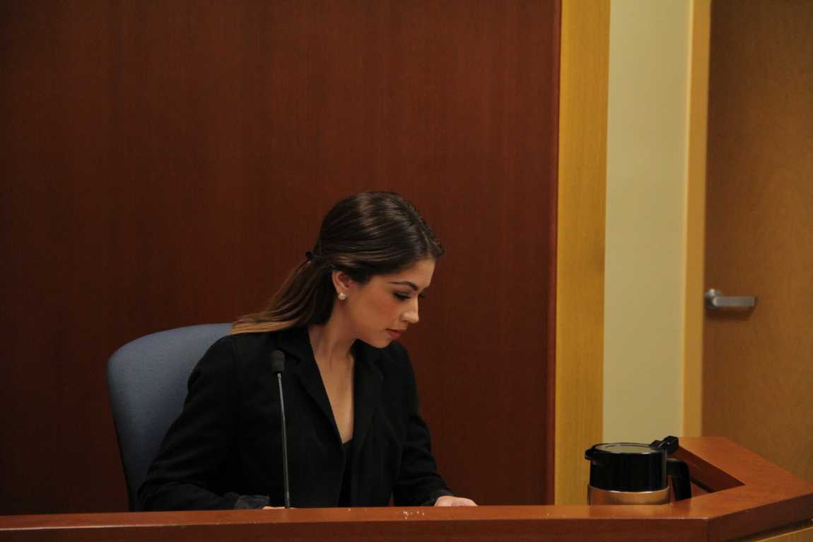 Law Students Attend Mock Trial