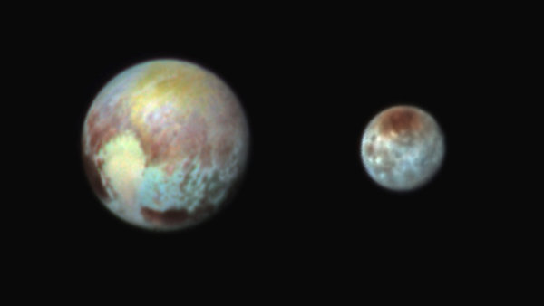 This is the newest image of Pluto sent by NASAs New Horizon Spacecraft.