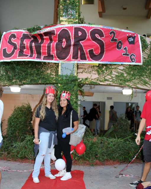 Seniors Take The Red Carpet