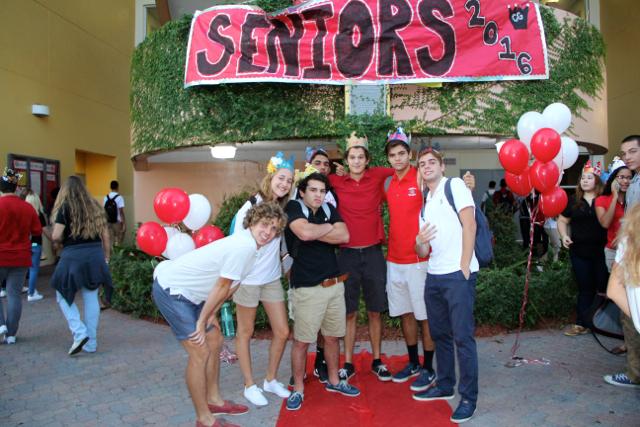 Seniors Take The Red Carpet