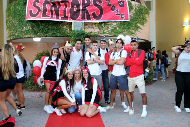 Seniors Take The Red Carpet