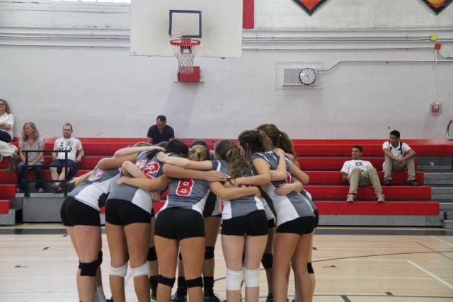 Varsity Girls Volleyball against Southwest