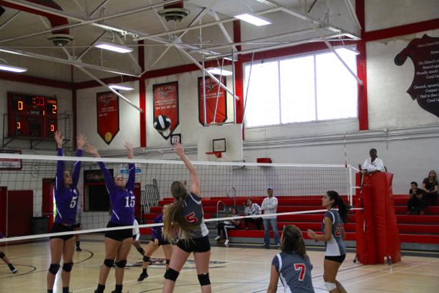 Varsity Girls Volleyball against Southwest