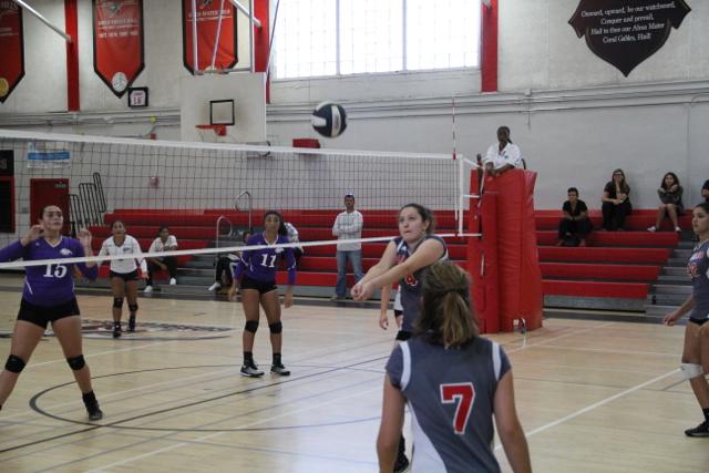 Varsity+Girls+Volleyball+against+Southwest