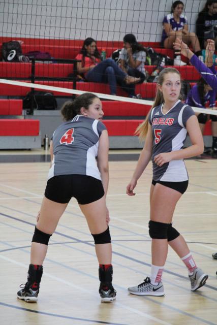 Varsity Girls Volleyball against Southwest