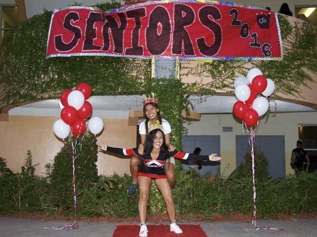 Seniors Take The Red Carpet