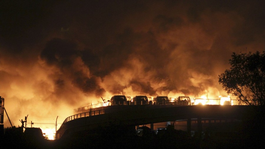 Recent+explosion+in+Tianjin%2C+China+results+in+over+100+deaths+and+740+injured+workers+and+civilians.+