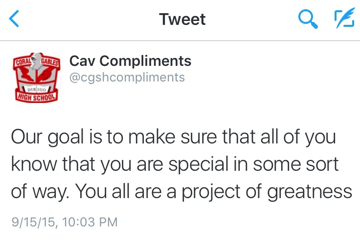 One of @CavComplimentss tweets