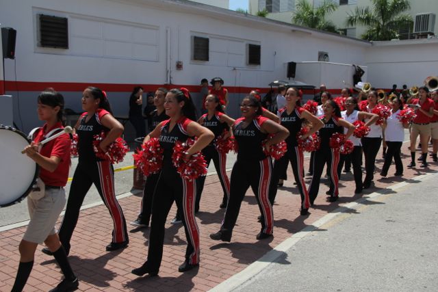 Gables VS. South Dade Pep Rally
