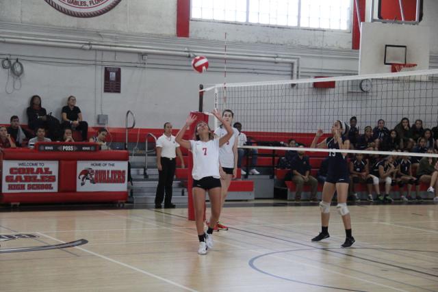 Coral+Gables+Vs.+Miami+High+Girls+Volleyball