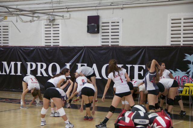 Coral Gables Vs. Miami High Girls Volleyball