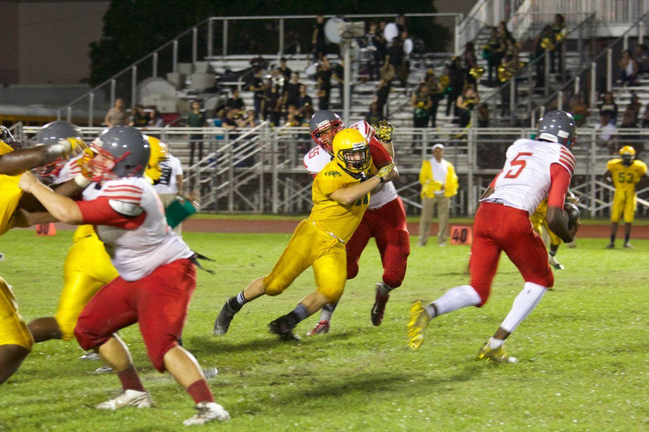 Gables Defeats Killian, 14-7