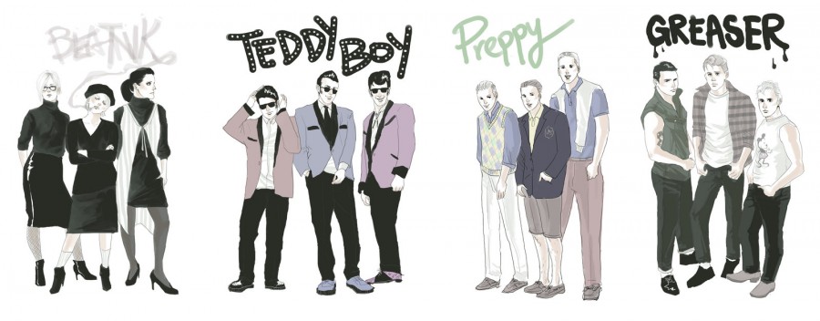 The 50's stereotypes. 