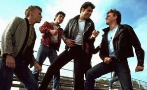 The "greasers" from the movie Grease. 