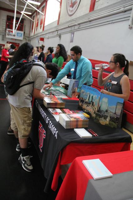 Cavs Meet Representatives at Annual College Fair