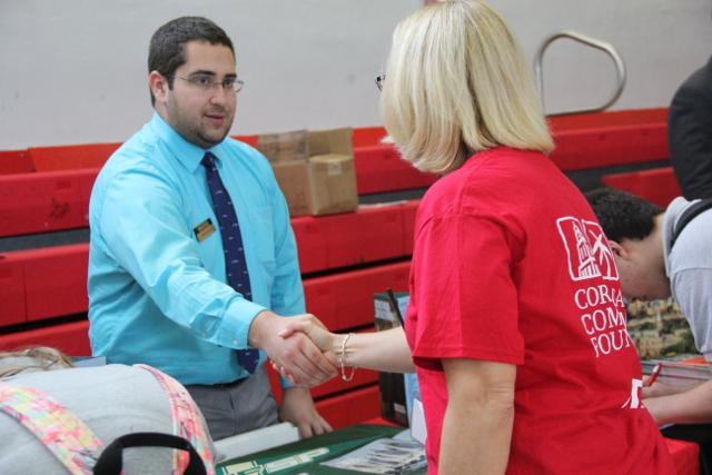 Cavs+Meet+Representatives+at+Annual+College+Fair