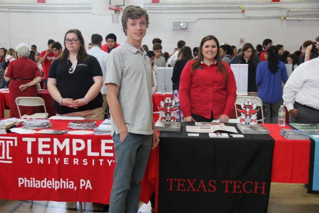 Cavs Meet Representatives at Annual College Fair