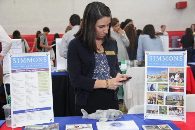 Cavs Meet Representatives at Annual College Fair