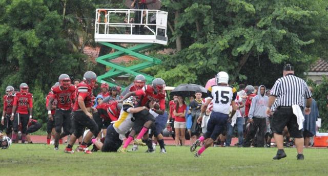 Cavaliers Defeat Coral Park Rams, 42-0