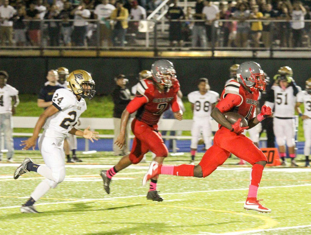 Gables vs. Miami High Homecoming Game, 30-0