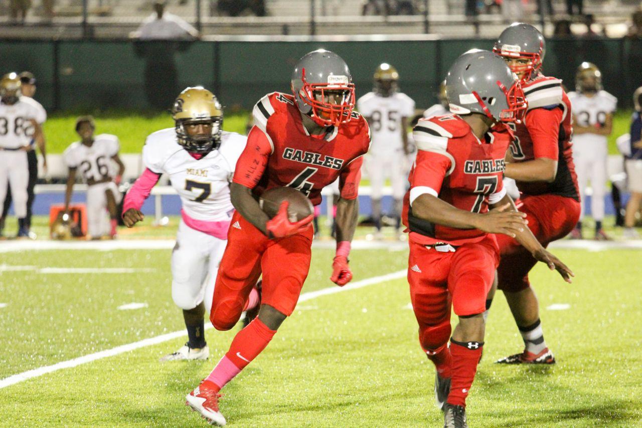 Gables vs. Miami High Homecoming Game, 30-0