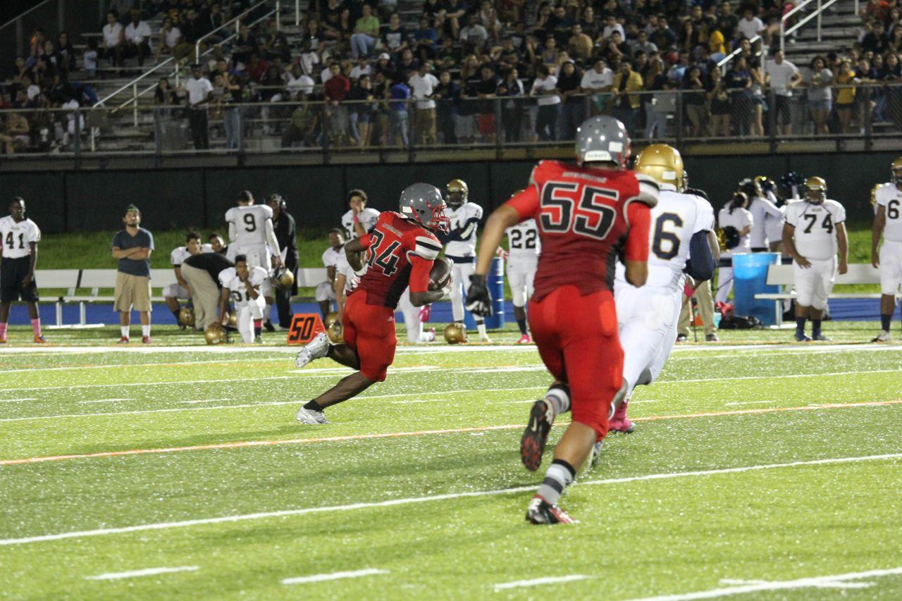 Gables vs. Miami High Homecoming Game, 30-0