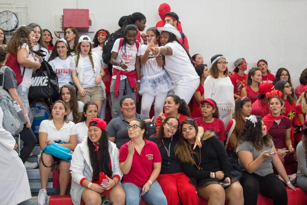 Cavalier Pride at Homecoming Pep Rally