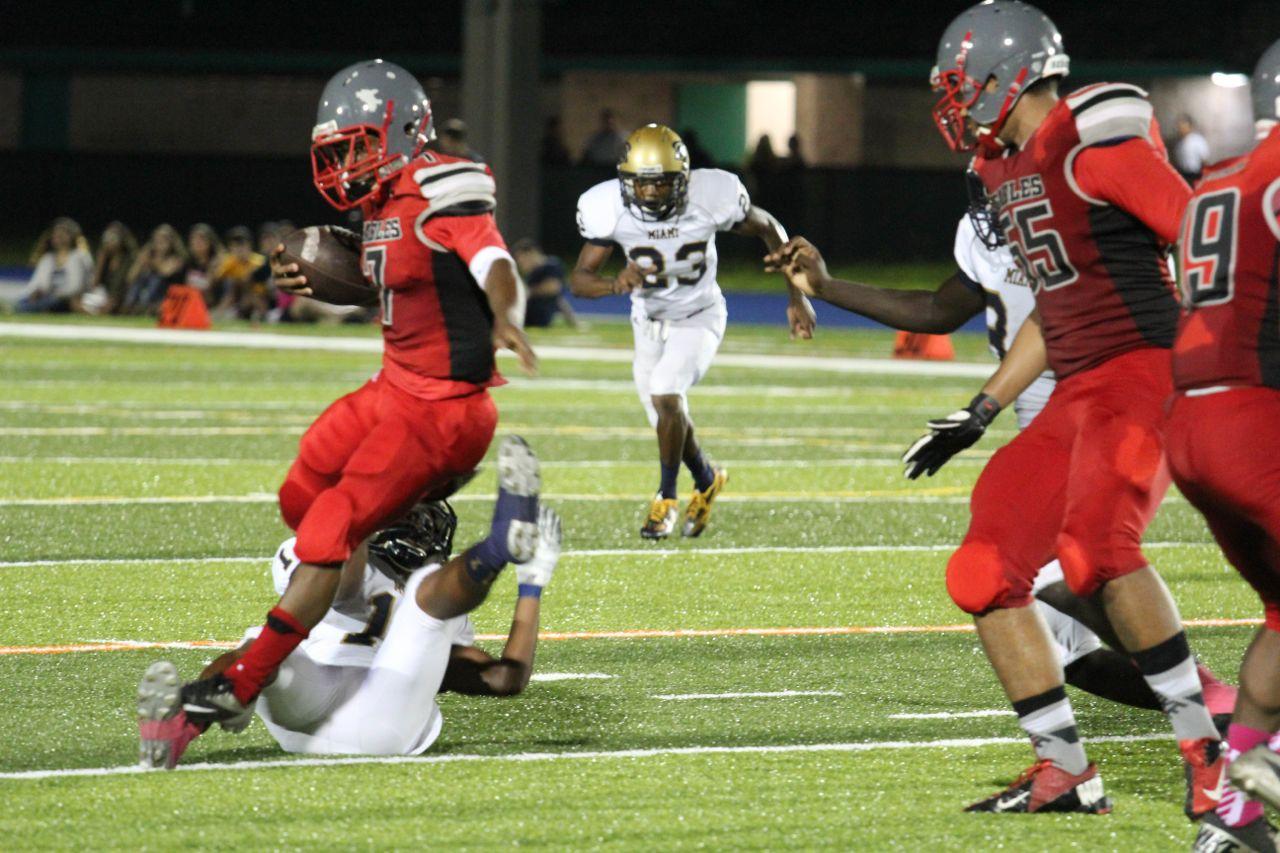 Gables vs. Miami High Homecoming Game, 30-0