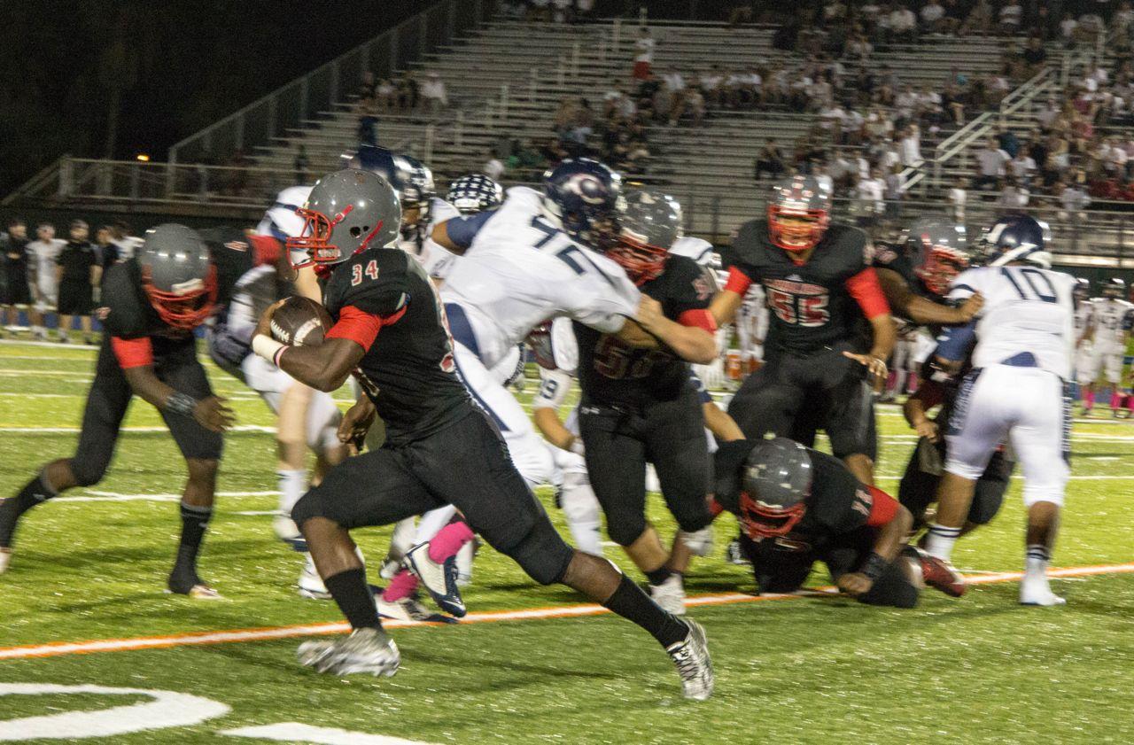 Gables Beats Columbus 20-10 in Blackout Victory
