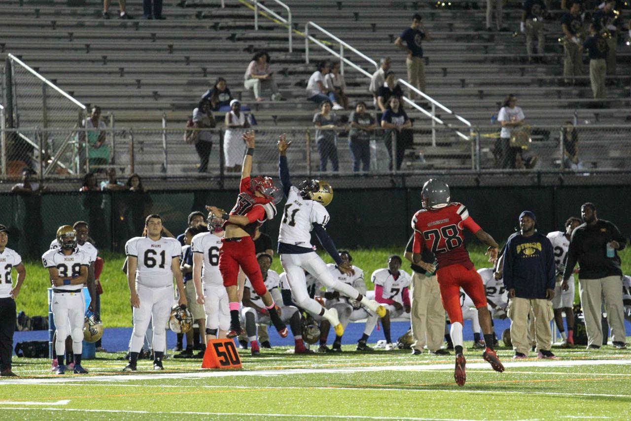 Gables vs. Miami High Homecoming Game, 30-0
