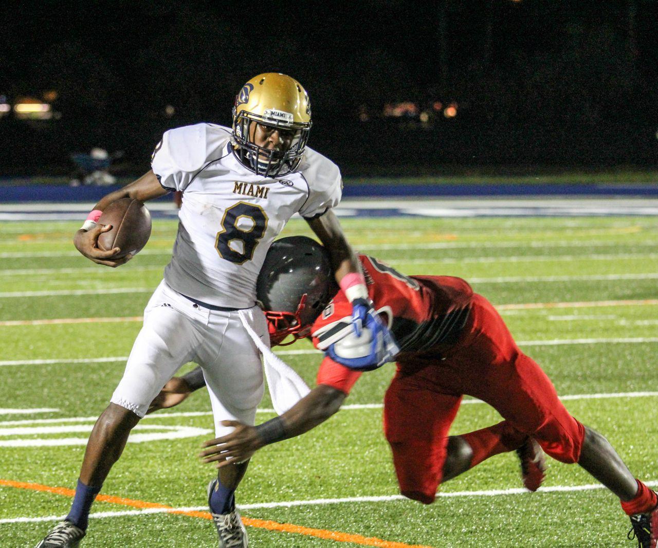 Gables vs. Miami High Homecoming Game, 30-0