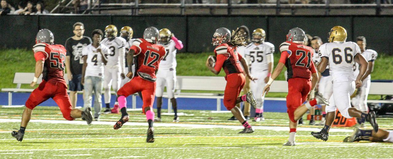 Gables vs. Miami High Homecoming Game, 30-0