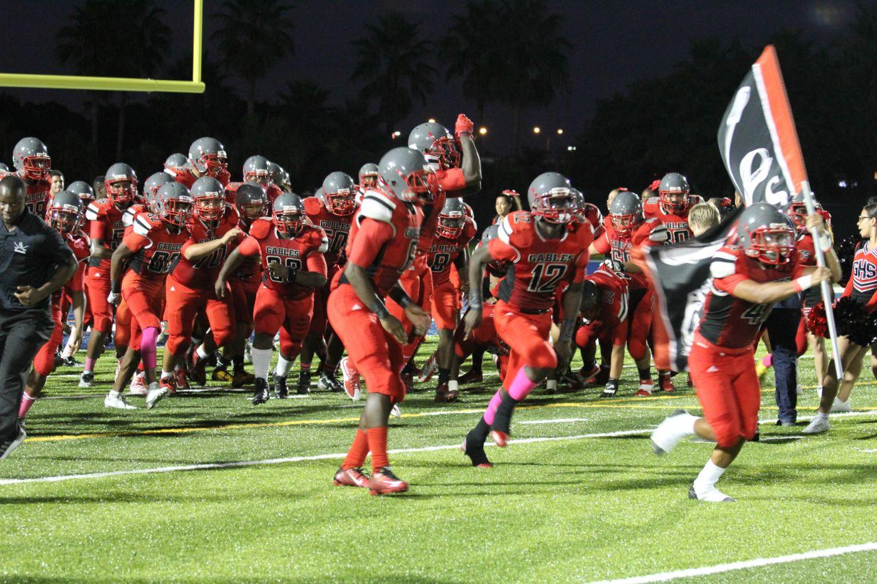 Gables vs. Miami High Homecoming Game, 30-0