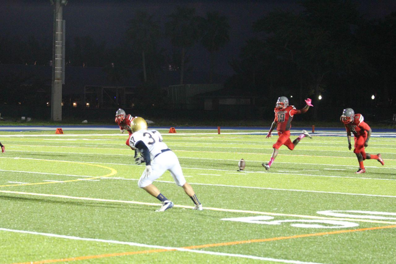 Gables vs. Miami High Homecoming Game, 30-0