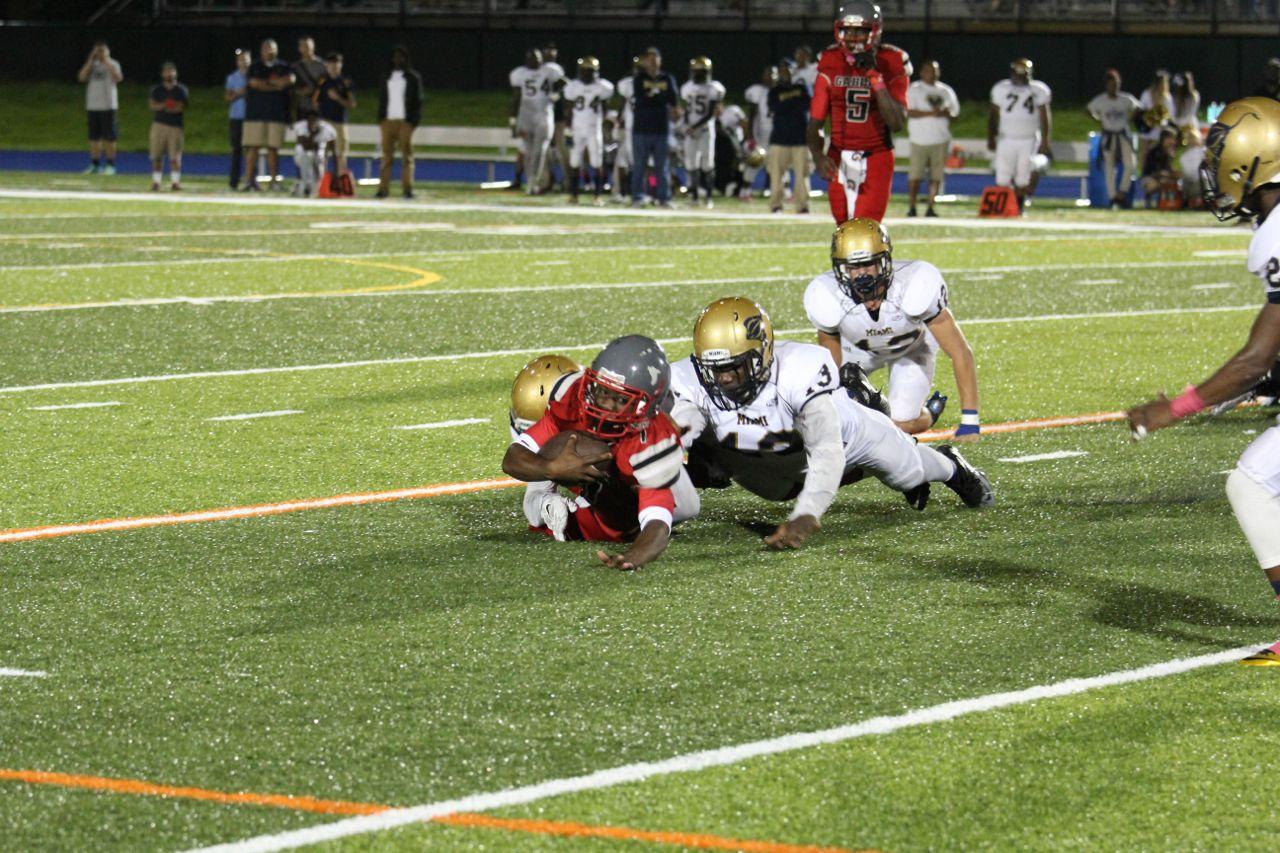Gables vs. Miami High Homecoming Game, 30-0