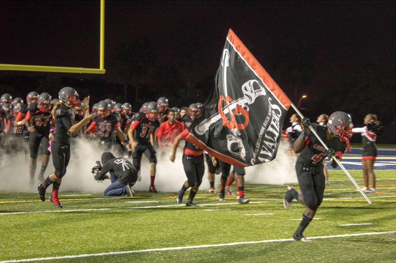 Gables Beats Columbus 20-10 in Blackout Victory