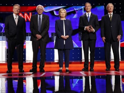 Primer debate Demócrata por la presidencia estadounidense.