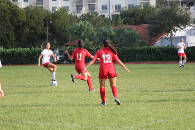 Girls Varsity Soccer Dominates American