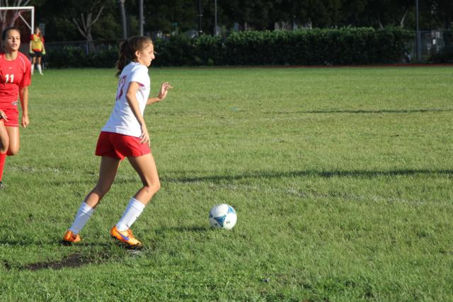 Girls Varsity Soccer Dominates American