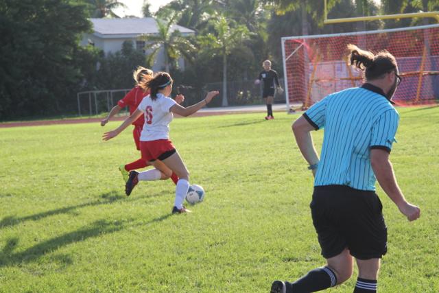 Girls Varsity Soccer Dominates American
