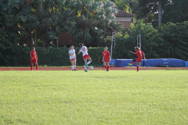 Girls Varsity Soccer Dominates American