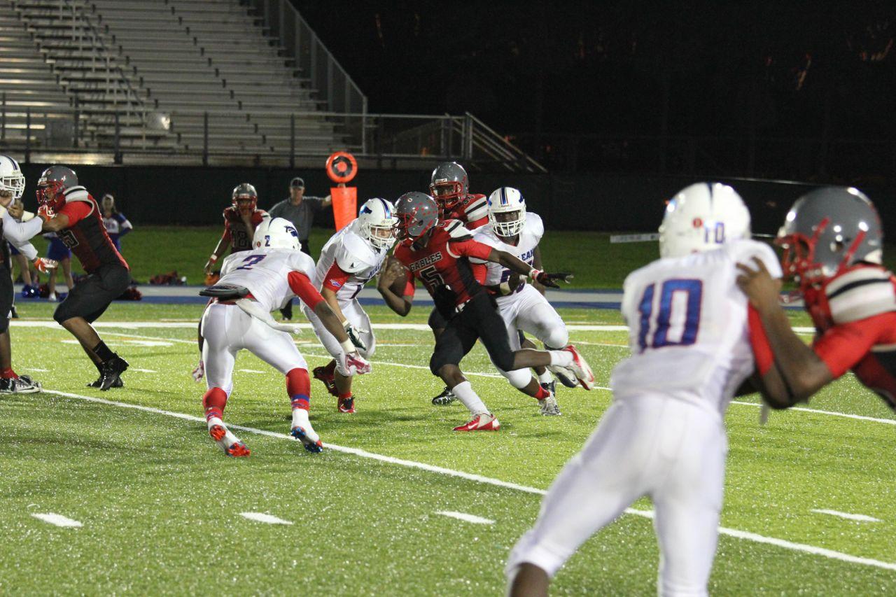 Cavs Beat T-Breds 35-0 in First Playoff