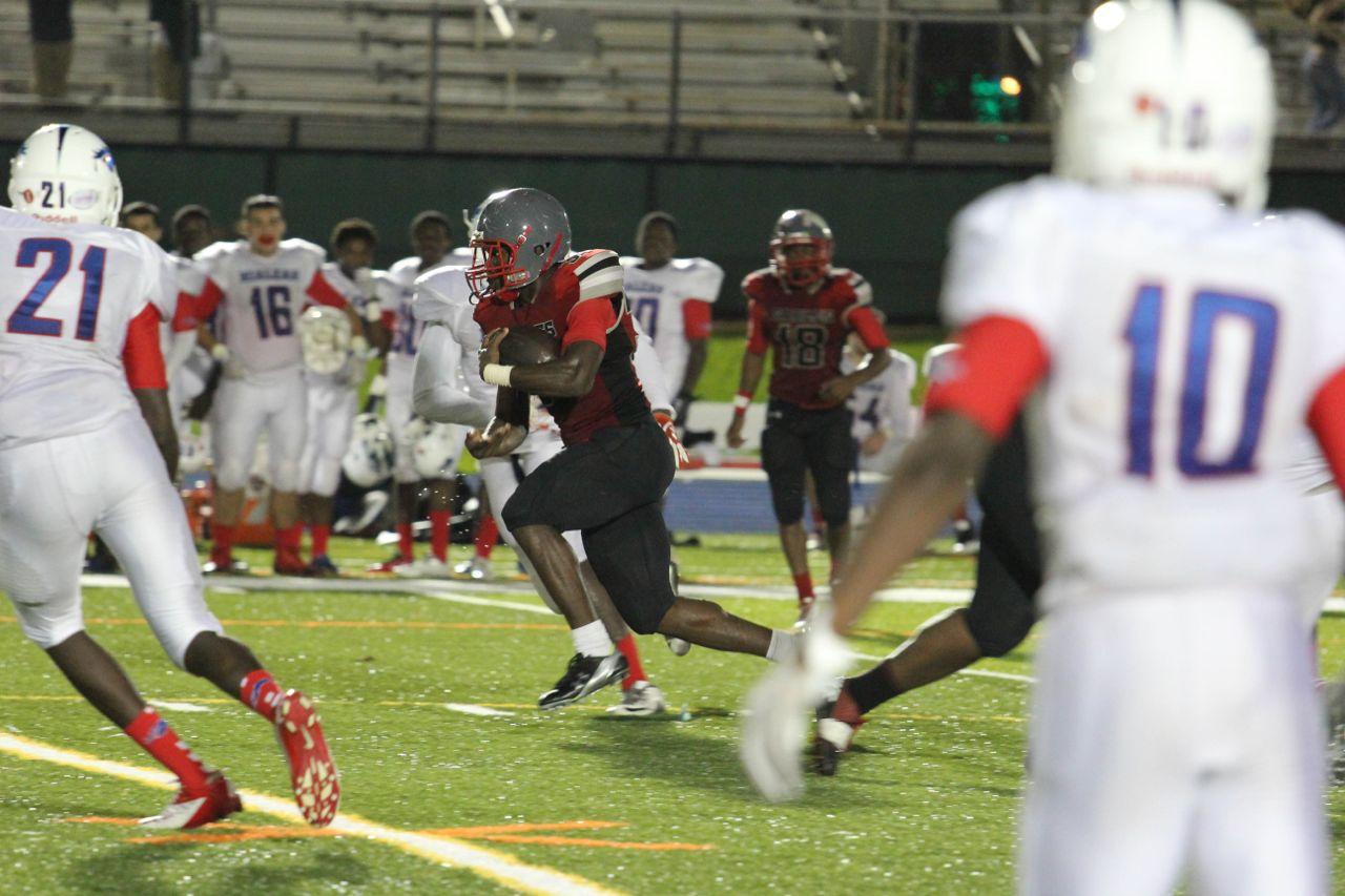 Cavs Beat T-Breds 35-0 in First Playoff
