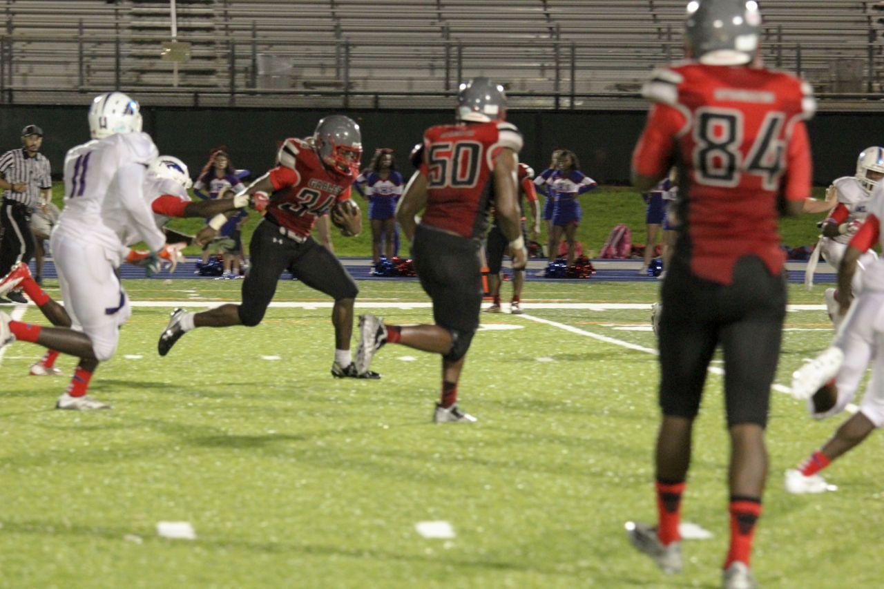 Cavs Beat T-Breds 35-0 in First Playoff
