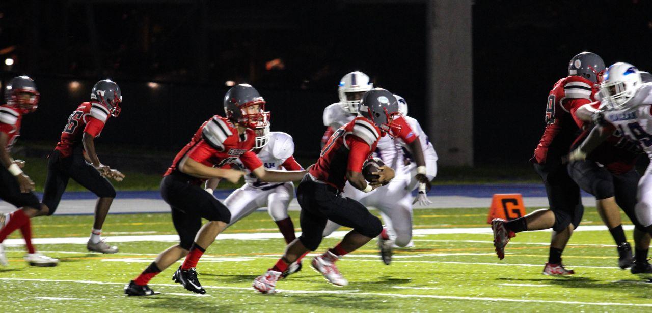 Cavs Beat T-Breds 35-0 in First Playoff