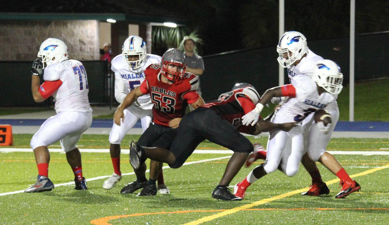 Cavs Beat T-Breds 35-0 in First Playoff